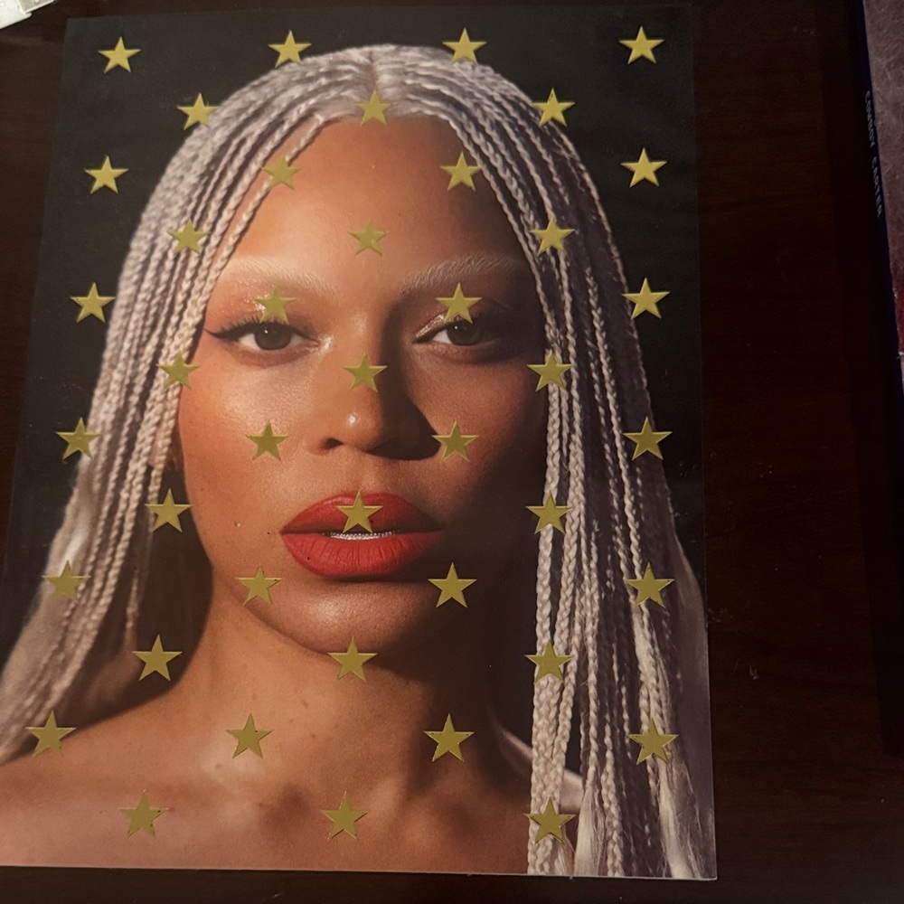 Cowboy Carter Art Photography Book with Star Accents - Picture 2 of 3